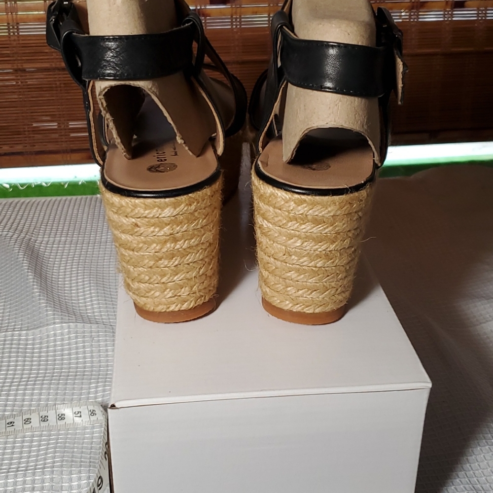 NWOT ericmichael platform espadrilles. - Picture 3 of 6